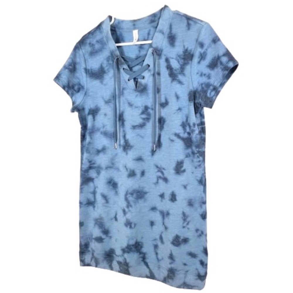 Ideology Tie Dyed Sweatshirt Shift Dress